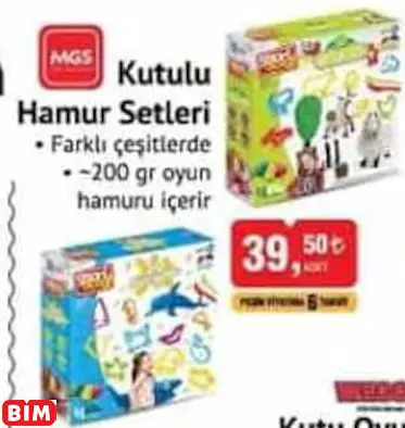 MGS KUTULU HAMUR SETLERİ MGS KUTULU HAMUR SETLERİ